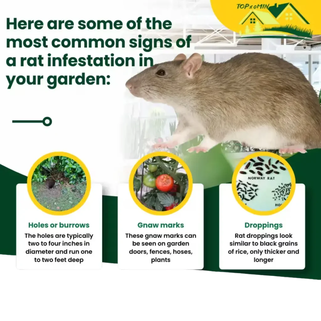 Here are some of the most common signs of a rat