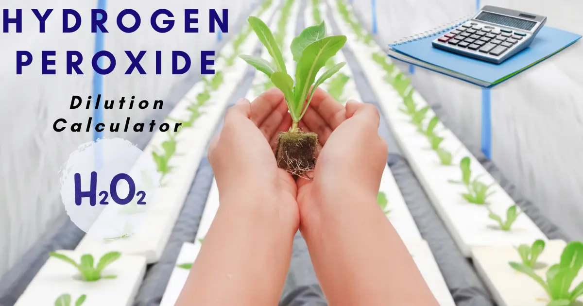 Read more about the article Hydrogen Peroxide Dilution Calculator – A Tool for Hydroponics and Aeroponics