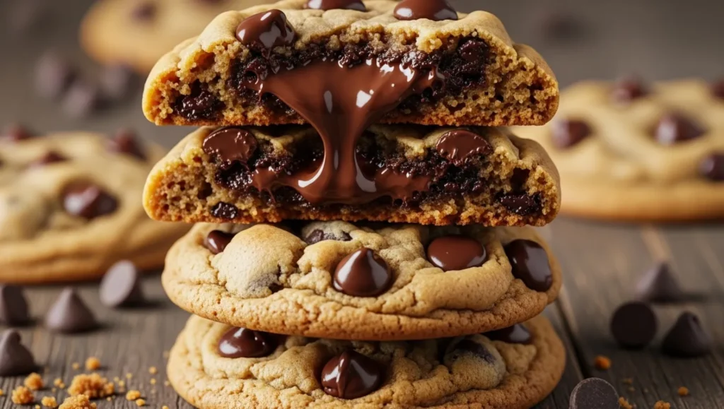 Cookies moelleux aux pépites de chocolat, recette Thermomix facile et rapide.