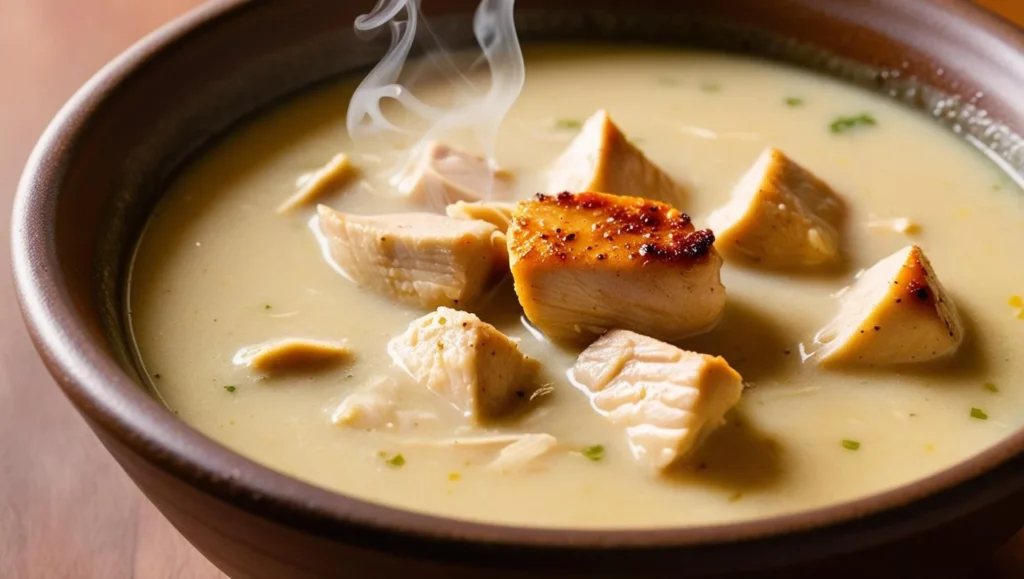 Recette soupe Thermomix facile : velouté et poulet en 25 minutes