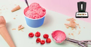 Lire la suite à propos de l’article Votre Recette Sorbet Framboise Thermomix Express : en 10 min
